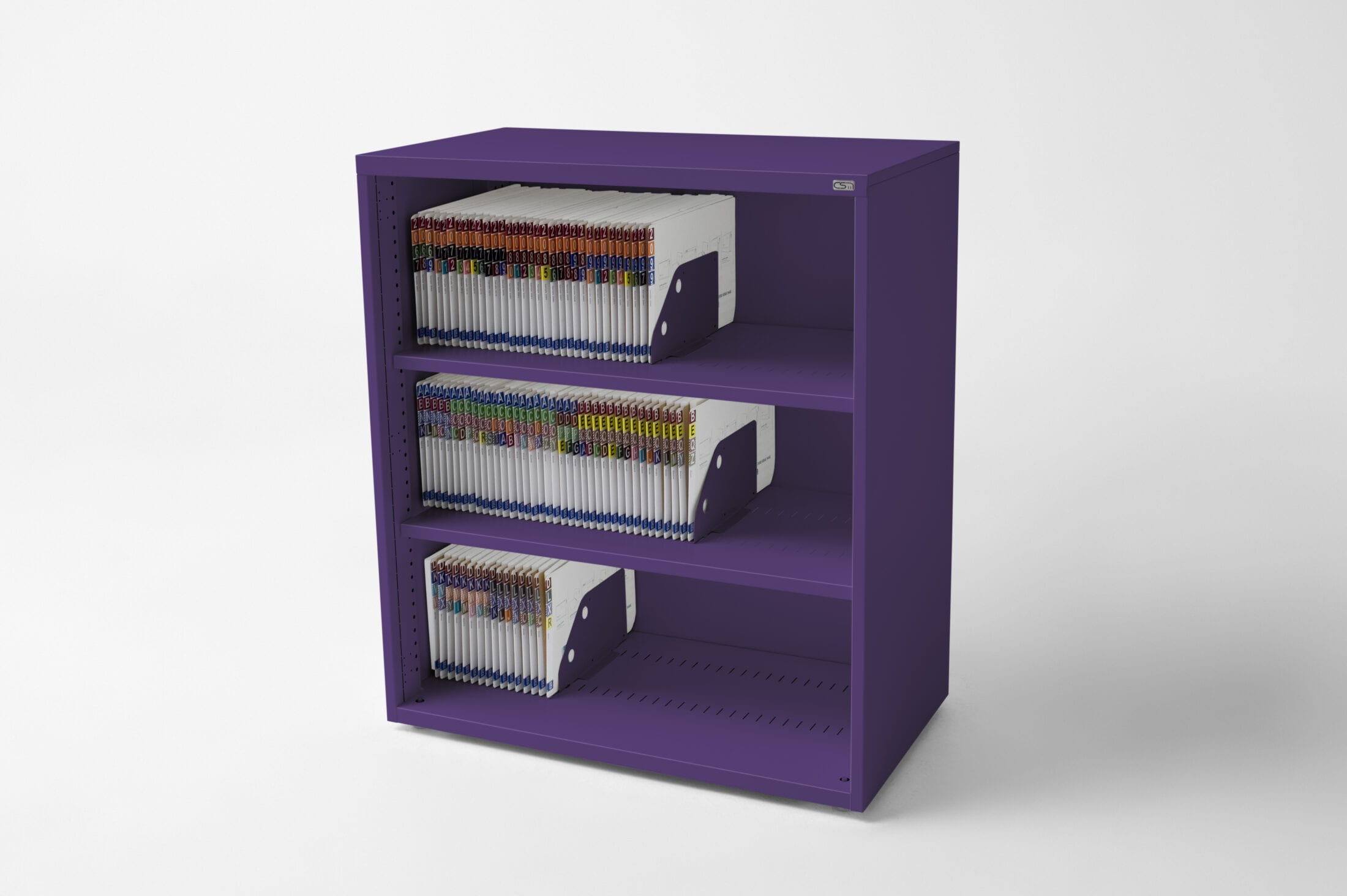 Open Bookcase Violet