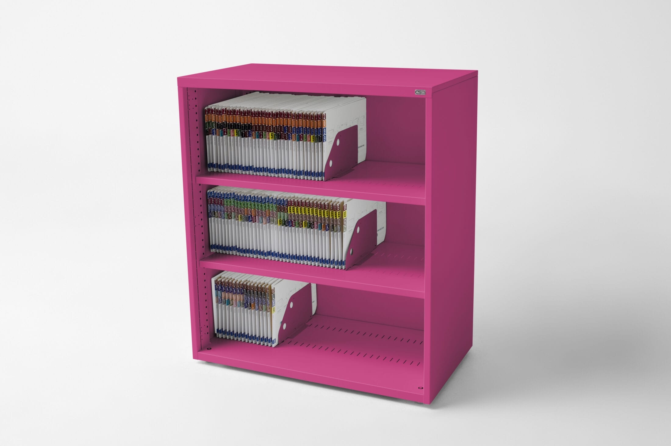 Open Bookcase Pink