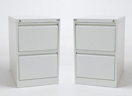 2 Drawer Vertical Filing Cabinet